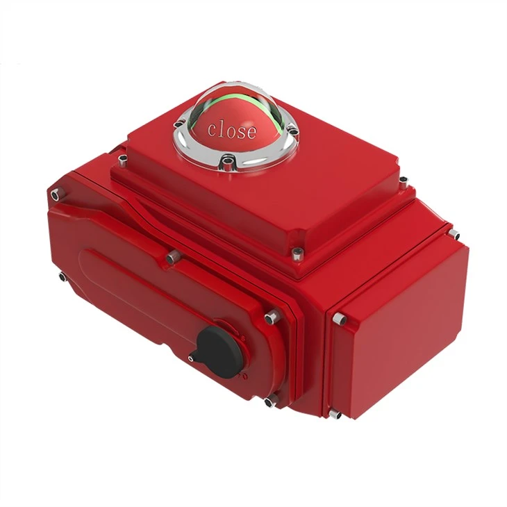 Small Fine Smart Profibus Modbus Hart Part-turn Electric Valve Actuator